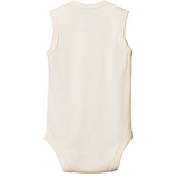 Nature Baby Merino Singlet Bodysuit Natural