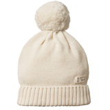 Nature Baby Alpine Pom Pom Beanie - Natural