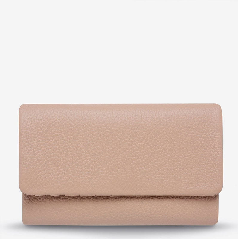 Status Anxiety Audrey Wallet Dusty Pink Pebble