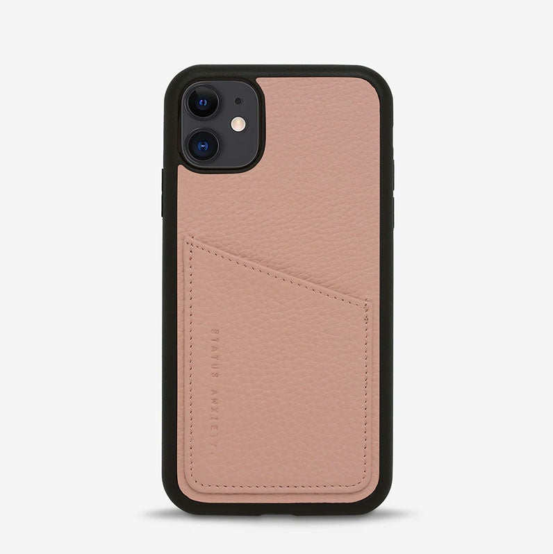 Status Anxiety Who's Who iPhone Case - Dusty Pink