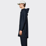 Rains Long Jacket - Navy