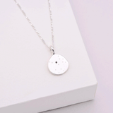 Linda Tahija Sagittarius Zodiac Figaro Necklace Silver