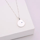 Linda Tahija Scorpio Zodiac Figaro Necklace Silver