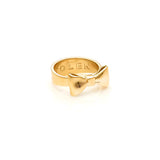 Stolen Girlfriends Club Bow Ring Gold Plated