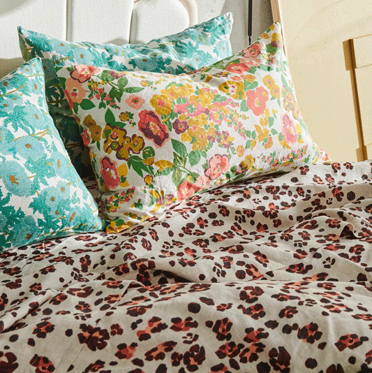 Society Of Wanderers Leopard Fitted Sheet