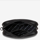 Status Anxiety Plunder Bag Black with Webbed Strap