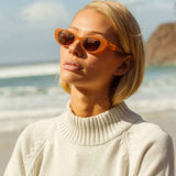 Status Anxiety Wonderment Sunglasses - Honey