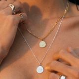 Linda Tahija Taurus Zodiac Figaro Necklace Gold