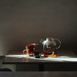 Audo Kettle TeaPot Glass With Tea Egg 1.5L