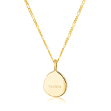 Linda Tahija Taurus Zodiac Figaro Necklace Gold