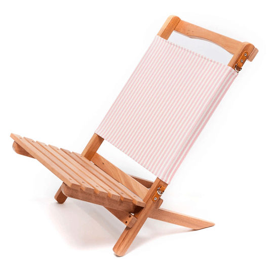 The Two Piece Chair - Laurens Stripe Pink